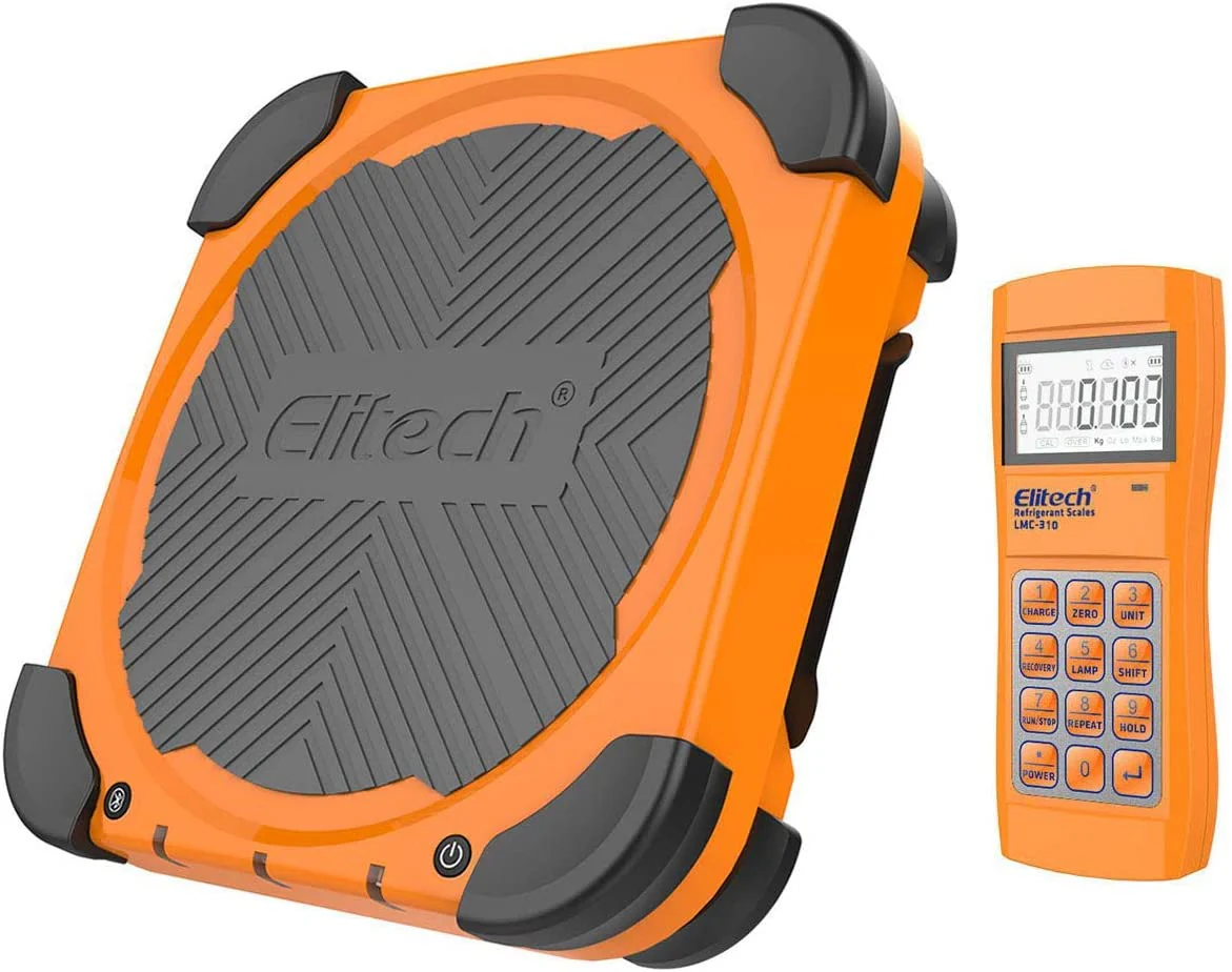 Elitech LMC-310 Wireless Refrigerant Heat Pump Scale HVAC Weight Scale with Overweight Protection 220Lbs/100Kg - Image 10