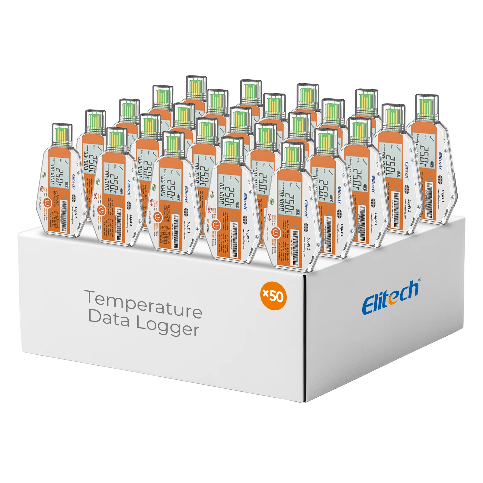 Elitech LogEt-1 Single Use Temperature Data Logger, Vaccine and Pharmaceutical Data Logger, Disposable Temperature Recorder for Vaccine and Pharmaceutical - Image 8