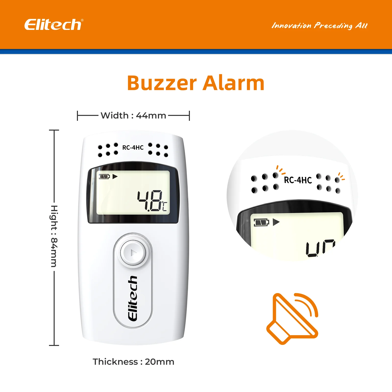 Elitech RC-4HC Temperature and Humidity Data Logger (USB) - Image 3